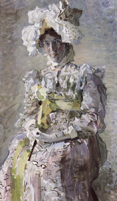 Mikhail Vrubel The portrait of Isabella